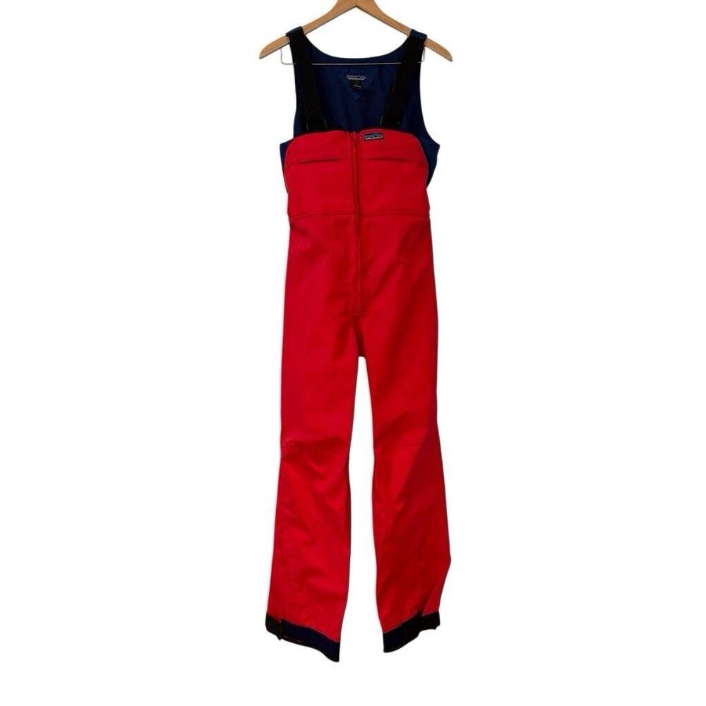 Vintage Patagonia Snow Bib Overalls Small Blue Ski Insulated Made USA